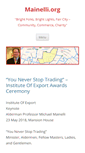 Mobile Screenshot of mainelli.org